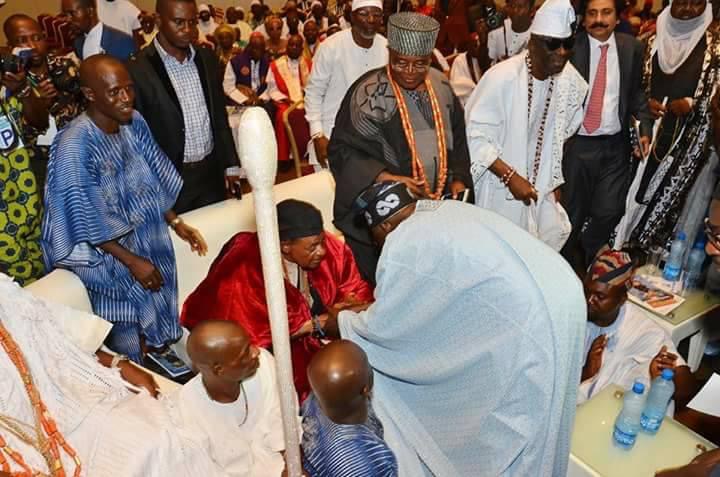 You are currently viewing TINUBU VISITS ALAAFIN OF OYO