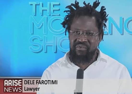 You are currently viewing DELE FAROTIMI’S ANARCHISM ON ARISE TV MORNING SHOW