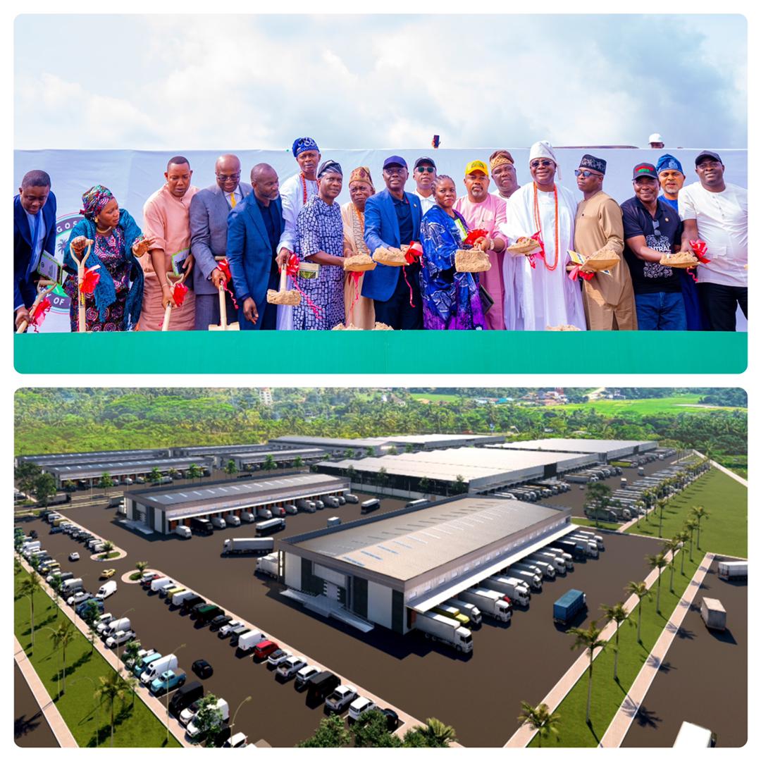 You are currently viewing FOOD SECURITY: SANWO-OLU FLAGS OFF CONSTRUCTION OF BIGGEST LOGISTICS HUB IN EPE