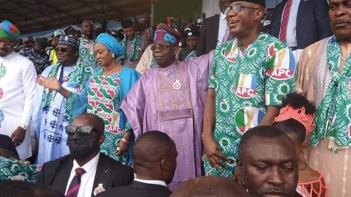 Read more about the article Tinubu hits at PDP, says Delta State not ATM for migratory politicians