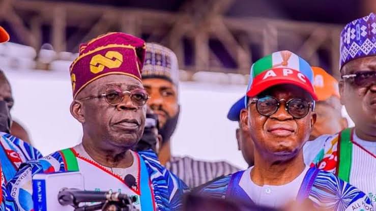 Read more about the article Tinubu congratulates Oyetola, says victory is triumph of perseverance