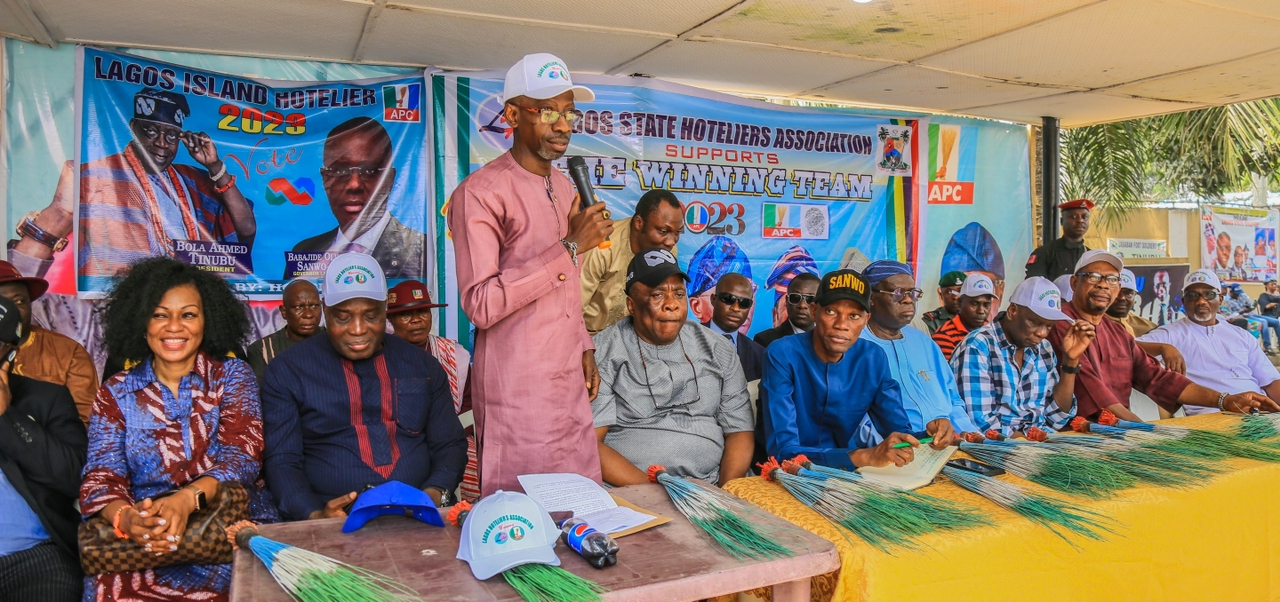 Read more about the article ASSOCIATION OF HOTELIERS IN LAGOS DECLARES SUPPORT FOR ASIWAJU BOLA AHMED TINUBU AND GOVERNOR BABAJIDE OLUSOLA SANWO-OLU