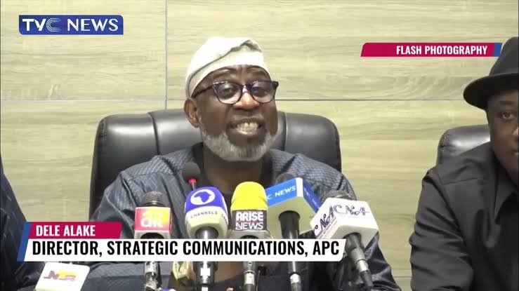 You are currently viewing Speech of Mr. Dele Alake, Special adviser on media and communication of the APC PCC at a Press Conference in Abuja on 3 March 2023<br> 