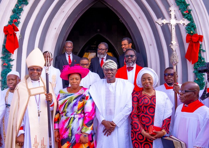 Read more about the article CHRISTMAS DAY SERVICE: SANWO-OLU URGES NIGERIANS TO BE HOPEFUL OF GREATER PROSPERITY