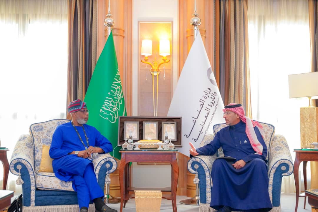 Read more about the article PHOTOS: Alake meets Saudi Arabia Minister of Minerals on mining development