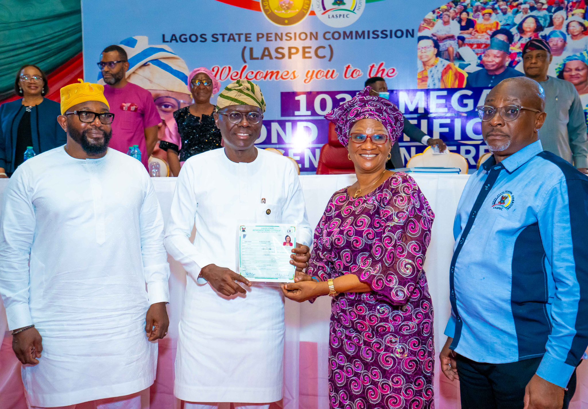 Read more about the article Lagos State Government Disburses N4.48bn in Pension Benefits to Retirees