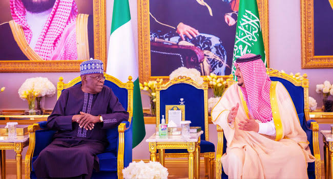 Read more about the article Takeaways from President Tinubu’s trip to Riyadh and Hague