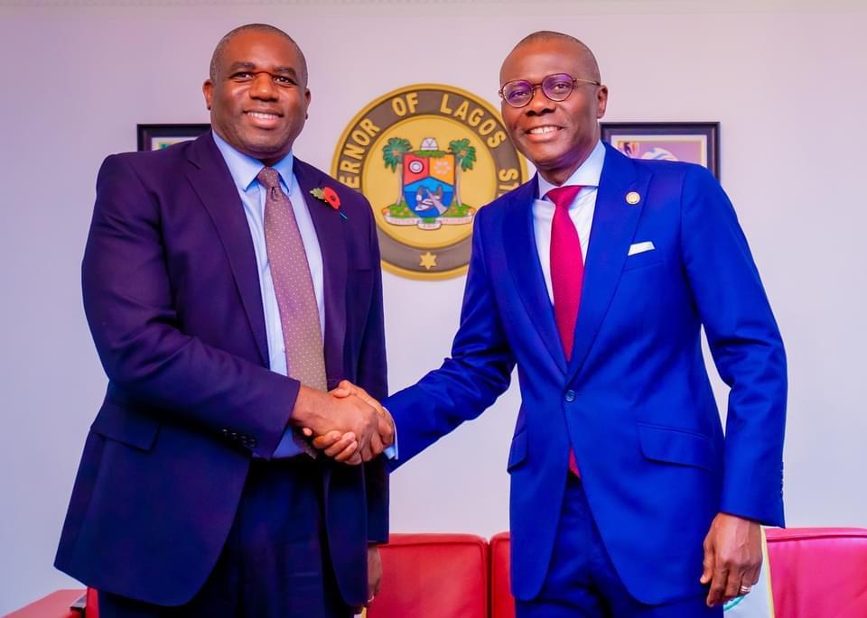 Read more about the article LAGOS IS OUR OLD TIME FRIEND’ — UK FOREIGN SECRETARY TELLS SANWO-OLU