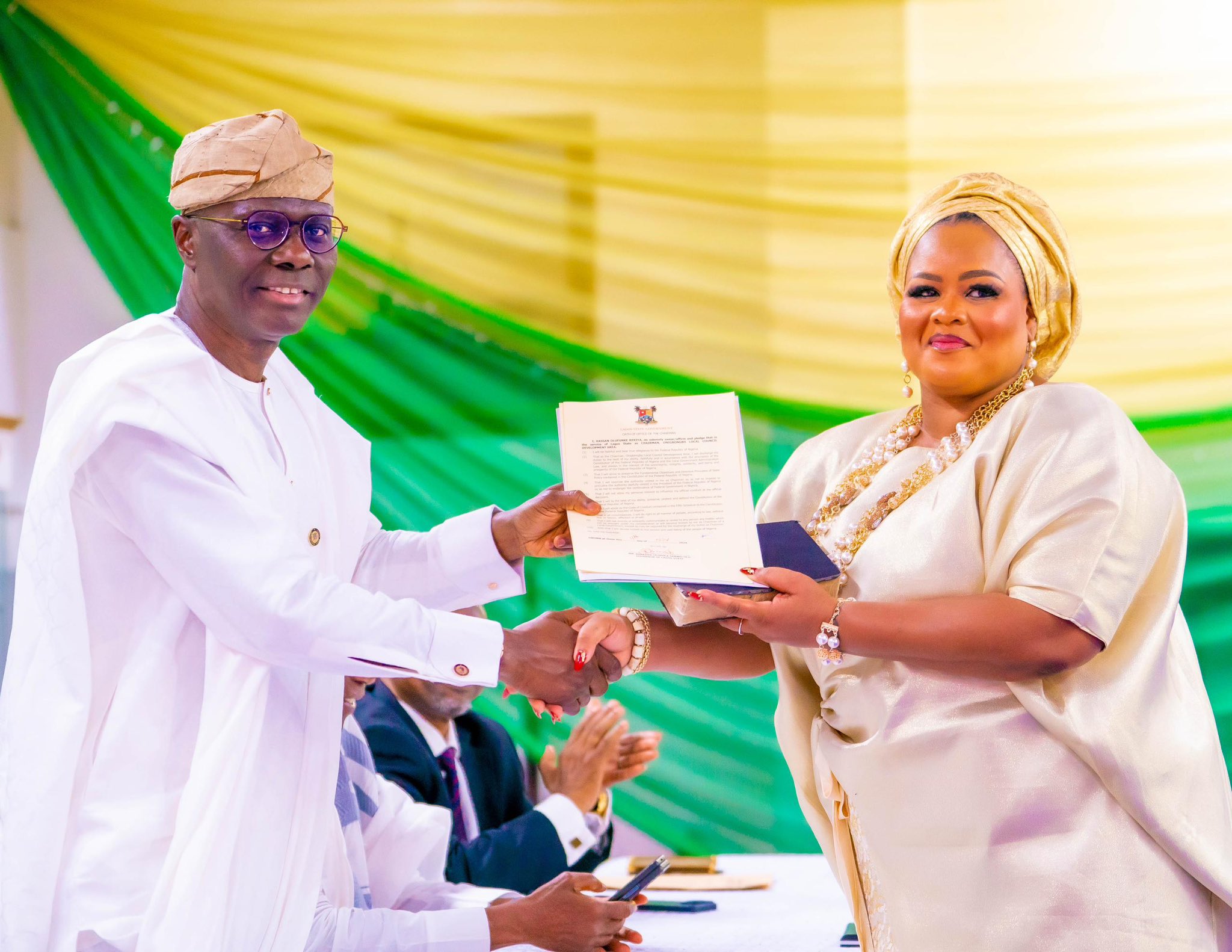 Read more about the article SANWO-OLU INAUGURATES NEW ONIGBONGBO LCDA CHAIRMAN 