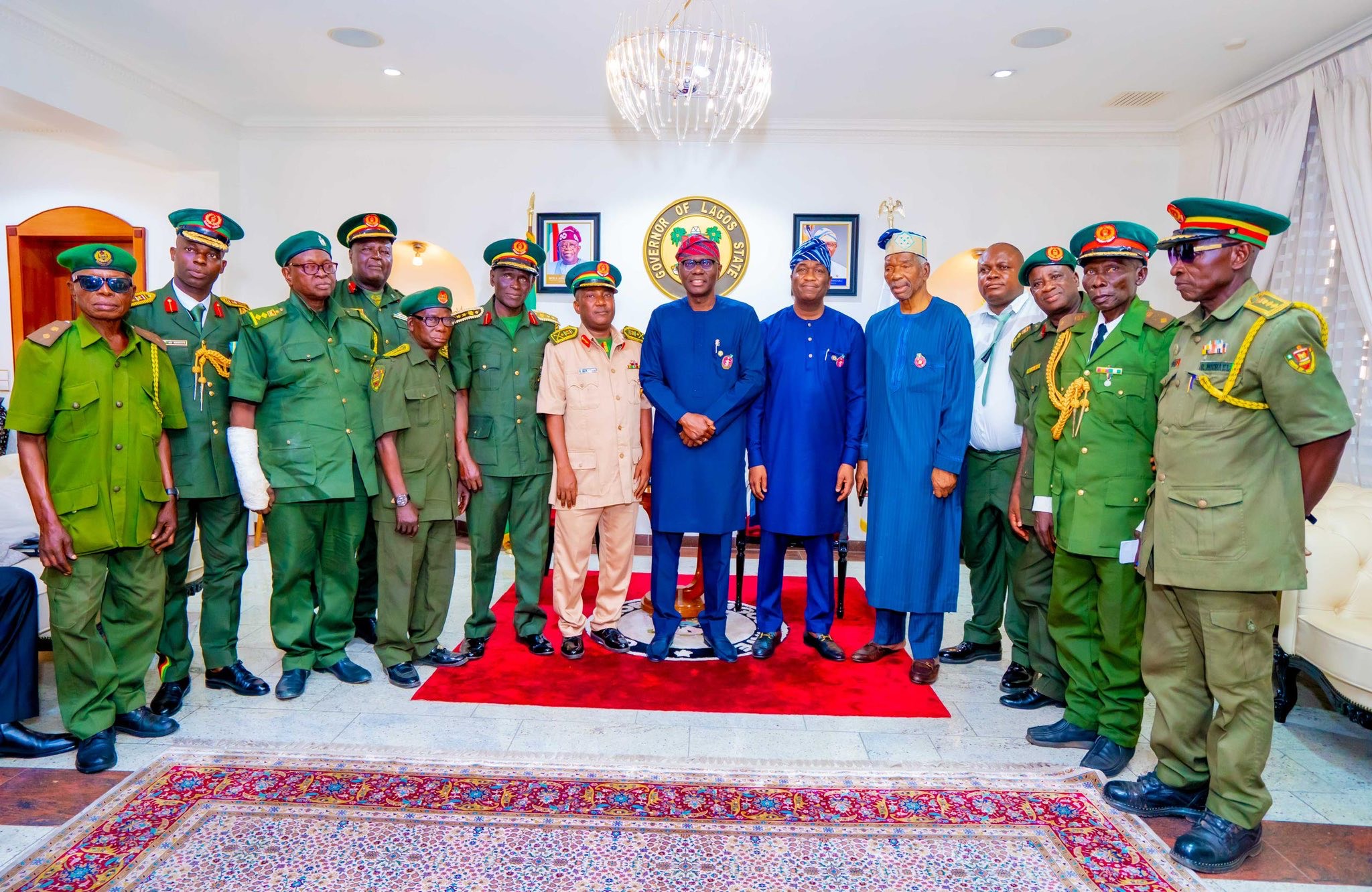 You are currently viewing ARMED FORCES REMEMBRANCE DAY: SANWO-OLU DONATES N75M TO NIGERIAN LEGION