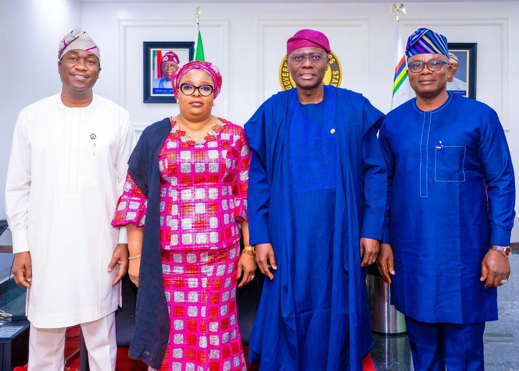 Read more about the article SANWO-OLU RECEIVES NEW LAGOS ASSEMBLY SPEAKER 