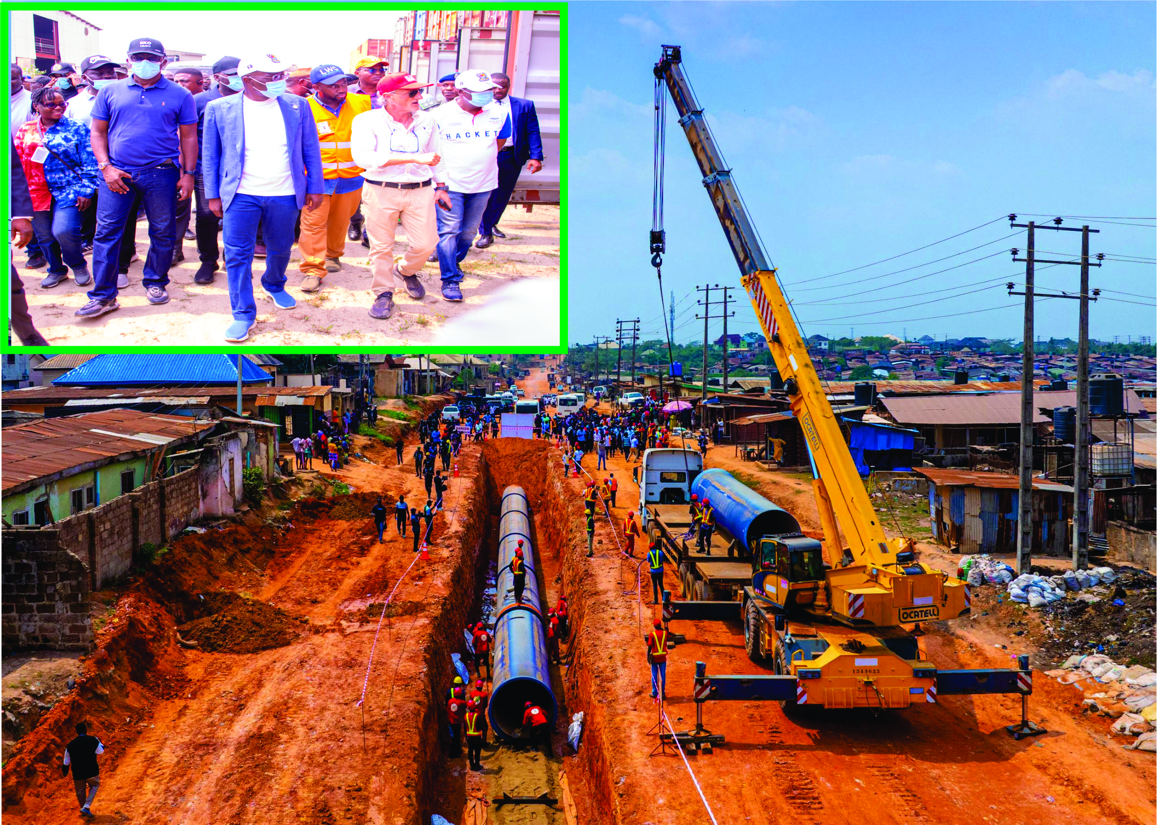 You are currently viewing SANWO-OLU EXCITED AT ADIYAN WATER PROJECT