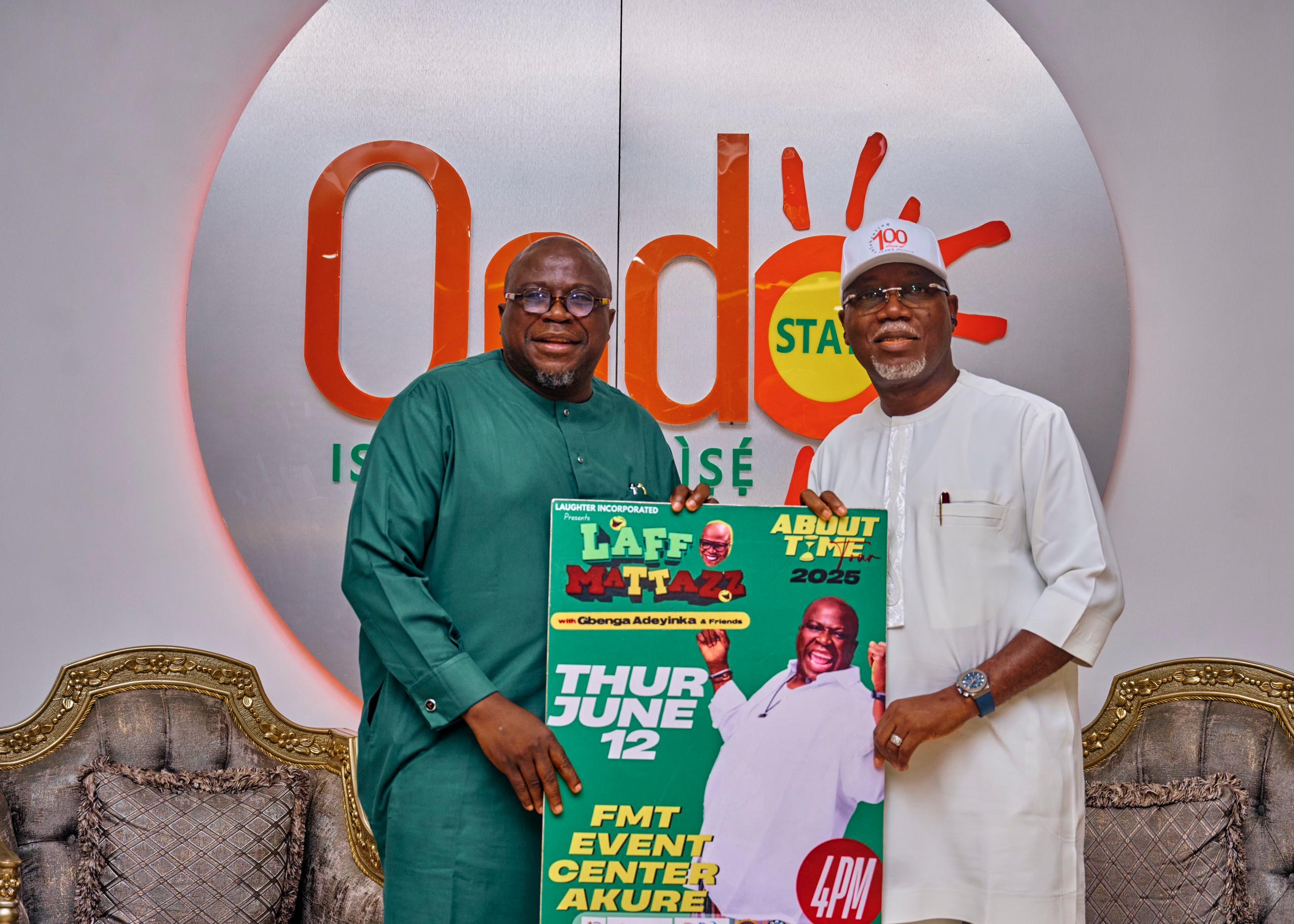 Read more about the article Gov. Lucky Aiyedatiwa endorses Laffmattazz, says Ondo State is safe for tourism and entertainment