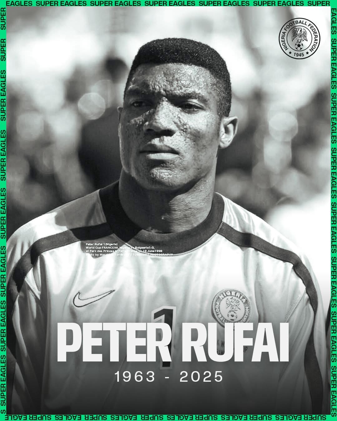 Read more about the article SANWO-OLU MOURNS EX-SUPER EAGLES GOALKEEPER, PETER RUFAI 