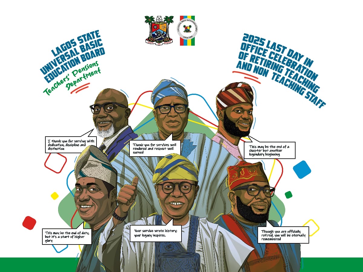 You are currently viewing Lagos SUBEB Honours Retiring Education Champions in Grand Style