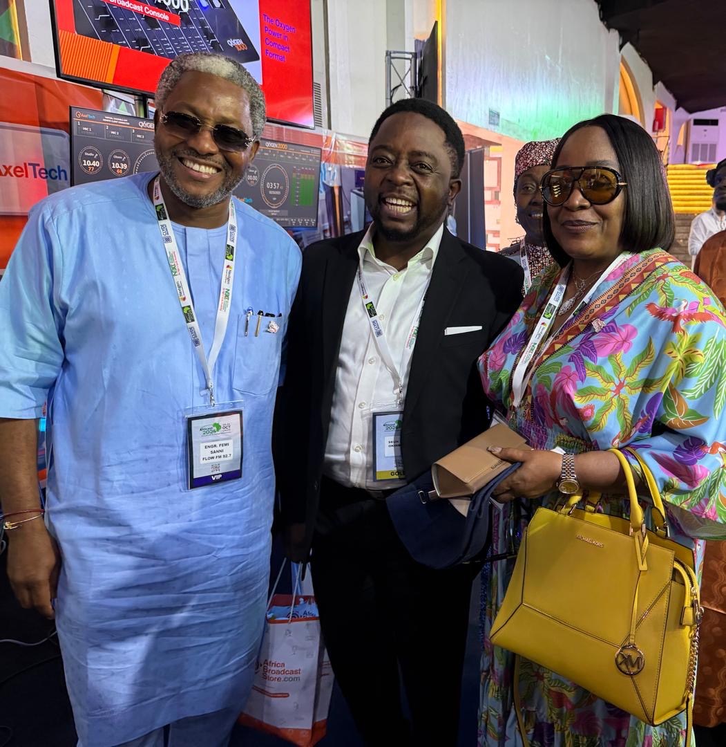 You are currently viewing FlowFM 92.7 chairman Femi Sanni, CEO Dayo Sanni join industry leaders at Africast 2025 in Lagos