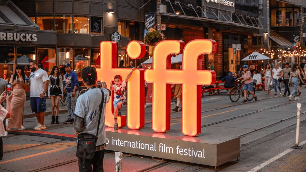 You are currently viewing Soccer Stars, Basketball Fun, and Disco Balls: TIFF Festival Street Brings the Party to King West